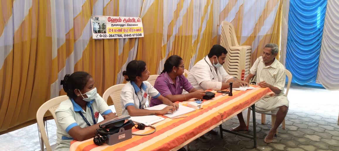 Elegant gala event with people mingling